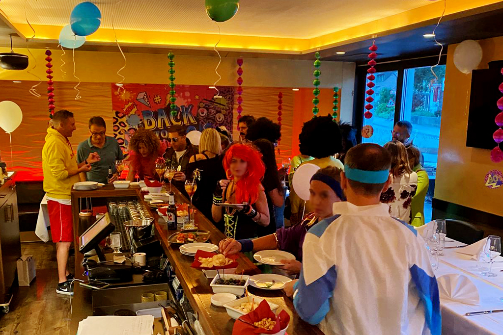 Geburtstagsfeier im Restaurant La Vecchia Posta